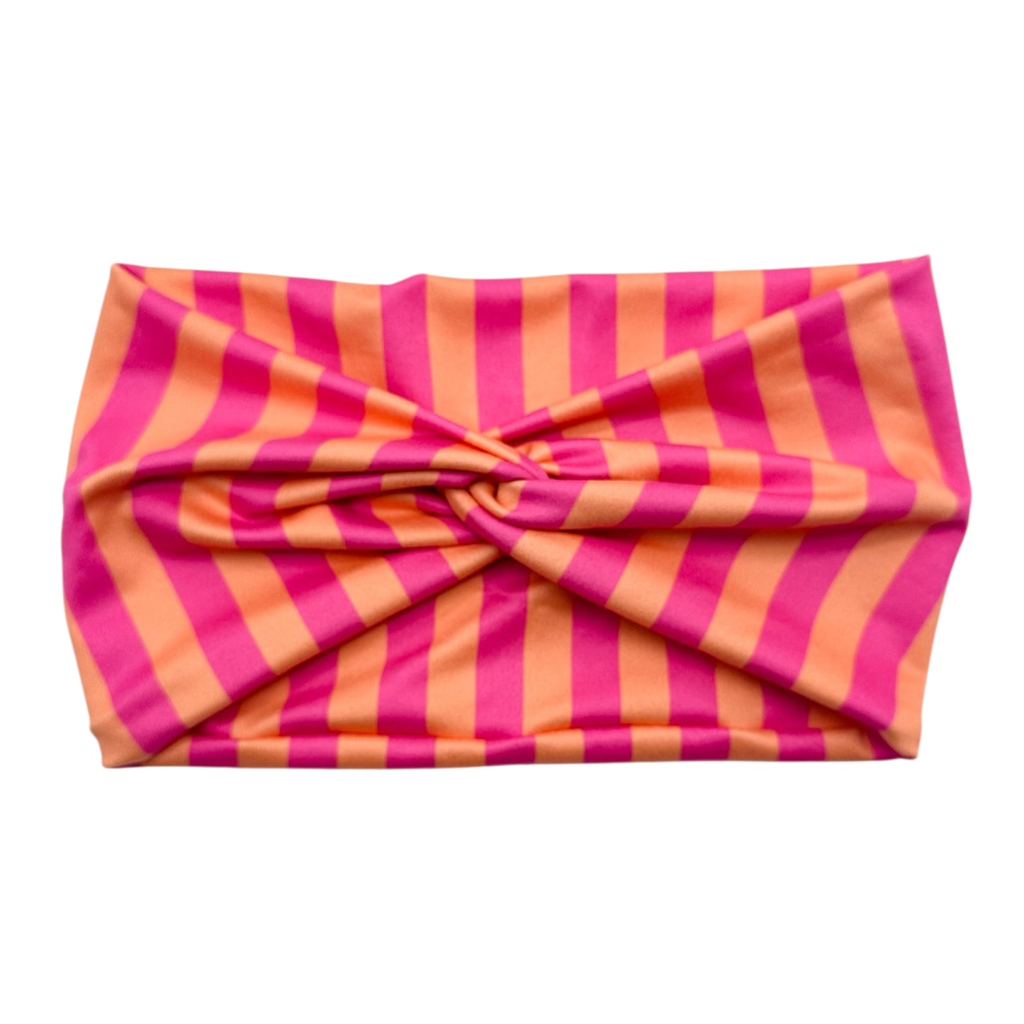 PINK & ORANGE WIDE STRIPE - COCO