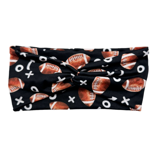 BLACK FOOTBALL PLAYS - FRONT KNOT