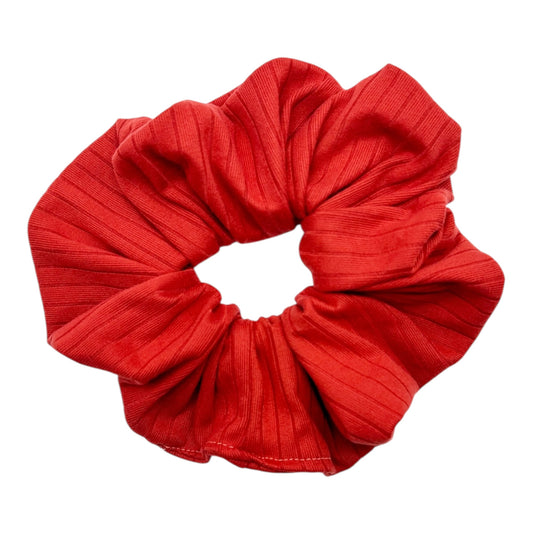 RIBBED - TERRACOTTA - OVERSIZED SCRUNCHIE