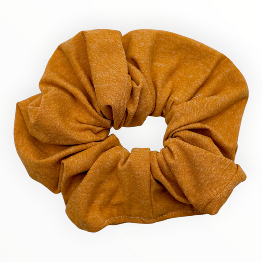 HEATHER MUSTARD - OVERSIZED SCRUNCHIE