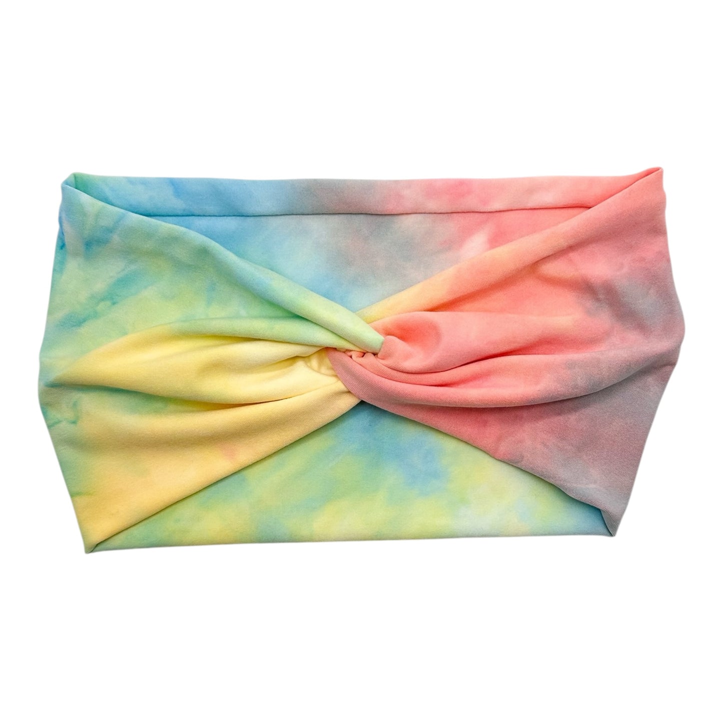 LIGHT PINK/YELLOW/BLUE TIE-DYE - COCO
