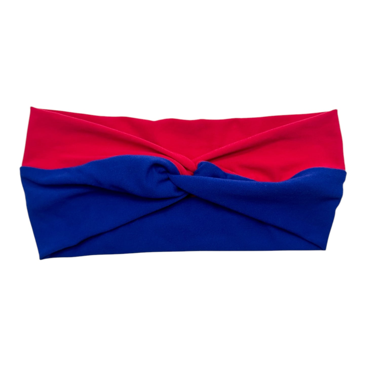 RED BLUE - SPLIT - FRONT KNOT