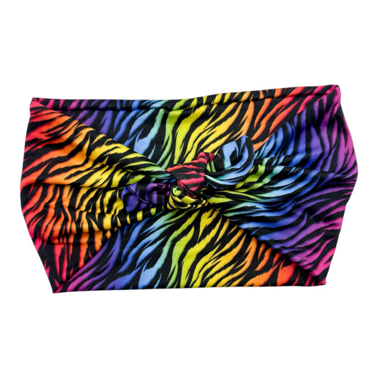 BLACK TIGER ON RAINBOW - LUXE