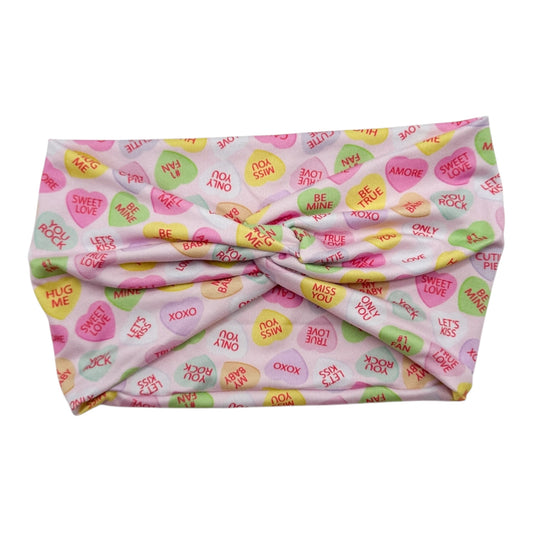 LIGHT PINK CONVERSATION HEARTS - COCO