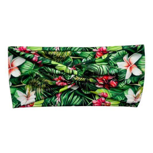 TROPICAL PLANTS & FLOWERS - FRONT KNOT
