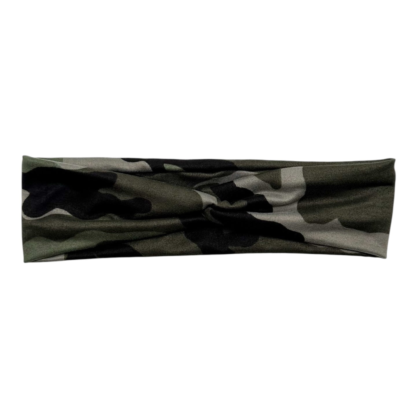 BLACK & GREEN CAMO - TINY KNOT