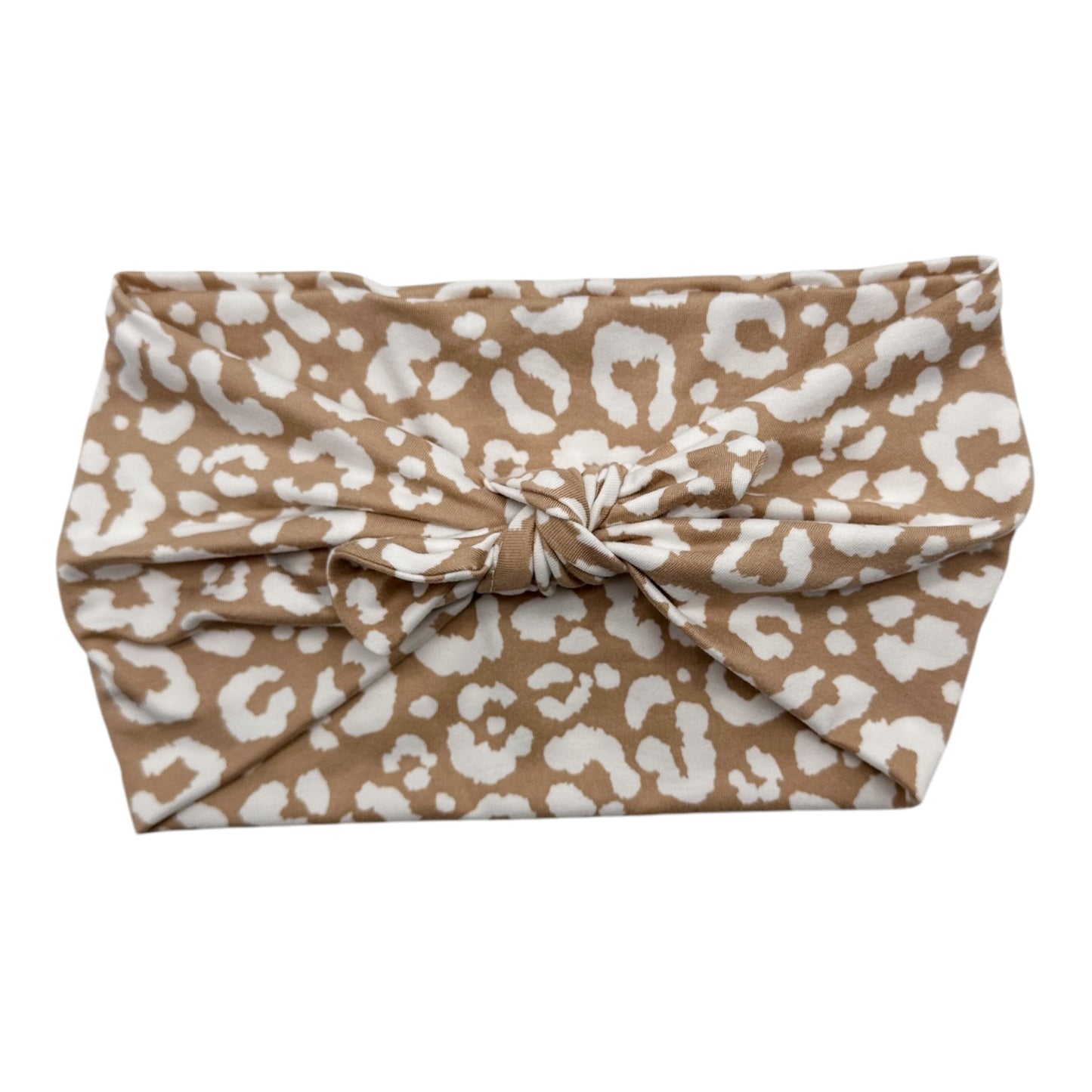 TAN & WHITE LEOPARD - LUXE