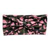 PINK/OLIVE CAMO - FRONT KNOT