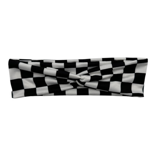 BLACK & WHITE CHECKERS - TINY KNOT