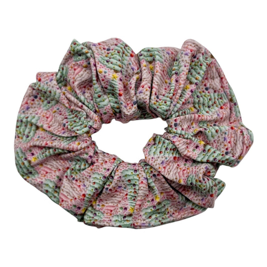 TEXTURED TREES  - OVERSIZED SCRUNCHIE