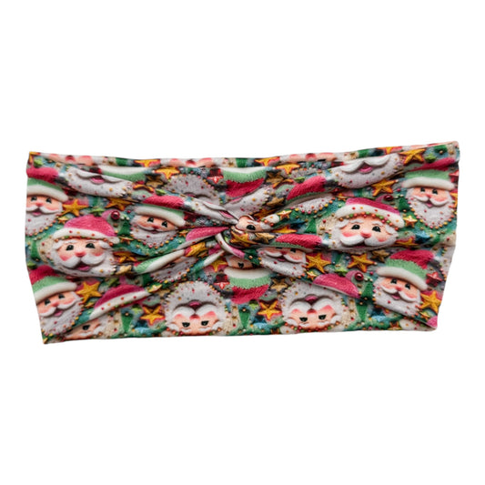 BRIGHT SANTAS - FRONT KNOT