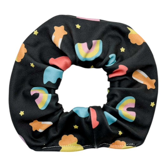 CHARCOAL MALLOWS - REGULAR SCRUNCHIE