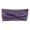 DUSTY AMETHYST - SMALL RIBBED - FRONT KNOT