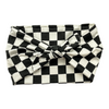 BLACK & WHITE CHECKERS - LUXE