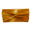 MUSTARD IVORY TIE-DYE - FRONT KNOT